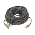 Cable Coaxial BNC RG59 + Alimentación / SIAMES / 50 Metros (164 Pies) / 100% COBRE / 4K UHD / Interior y Exterior | SIERRA STORE