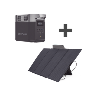 Kit de Estación de Energía Portátil 1024Wh + Panel Solar Flexible 400W - ECOFLOW