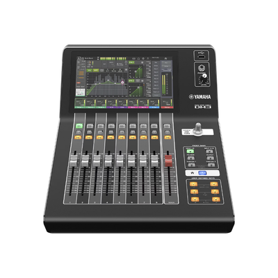 Mezcladora digital  para grabación o en vivo 16 x 8 pantalla tactil 9" con puertos Dante incorporado - YAMAHA