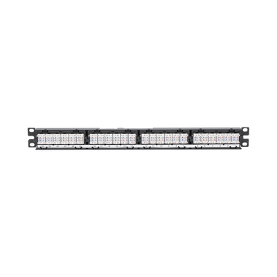 Panel de Parcheo de Impacto (110), Plano, Categoría 6, de 24 Puertos, 1UR PANDUIT - Vista 4