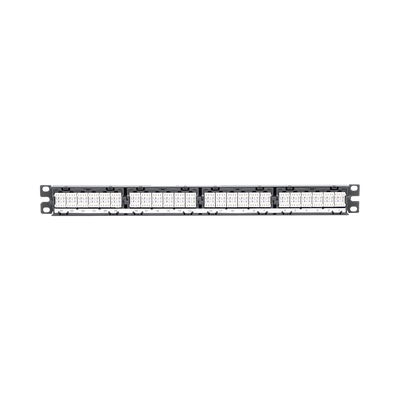 Panel de Parcheo de Impacto (110), Plano, Categoría 6A, de 24 Puertos, 1UR PANDUIT - Vista 4
