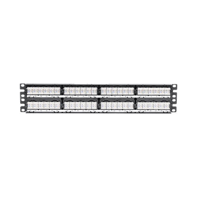 Panel de Parcheo de Impacto (110), Plano, Categoría 6, de 48 Puertos, 2UR PANDUIT - Vista 4