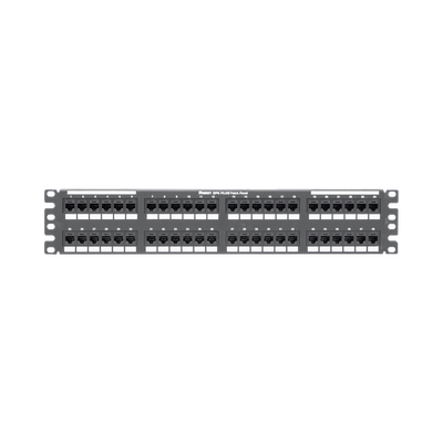 Panel de Parcheo de Impacto (110), Plano, Categoría 6, de 48 Puertos, 2UR - PANDUIT