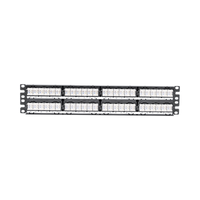 Panel de Parcheo de Impacto (110), Plano, Categoría 6A, de 48 Puertos, 2UR PANDUIT - Vista 4