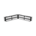 PANDUIT DPA486X88TGY - Panel de Parcheo de Impacto / Cat 6A / 48 Puertos / 2UR / Angulado / 500 MHz / 100 m (328 ft) | SIERRA STORE