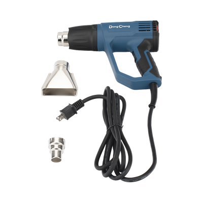 Pistola de Calor de 1600W, con 3 niveles de Temperatura variable, Incluye 2 Boquillas DONGCHENG - Vista 5