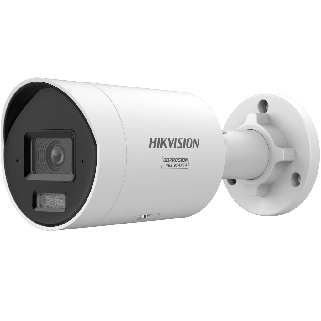 HIKVISION - DS-2CD3067G3-LIU - Bala IP 6 Megapixel / Lente 2.8 mm /  Dual Light (40 mts IR + 40 mts Luz Blanca) / Darkfighter S / Microfono Integrado /  Exterior