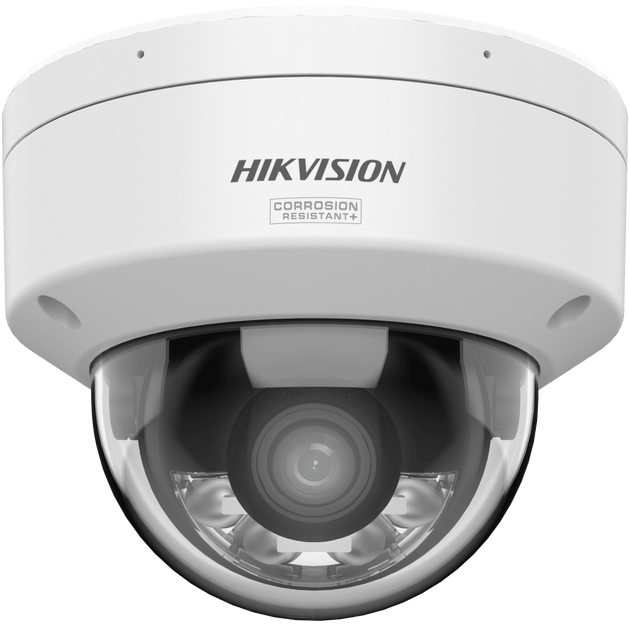 HIKVISION - DS-2CD3167G3-LISU - Domo IP 4 Megapixel / Lente 2.8 mm / Dual Light (40 mts IR + 40 mts Luz Blanca) / Darkfighter S / Exterior IP67 / IK10 / Microfono