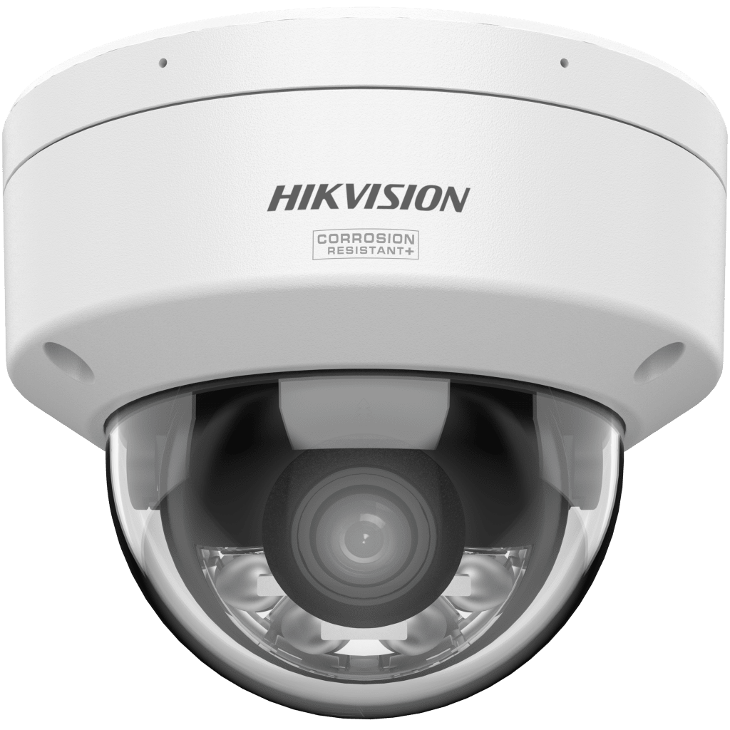 HIKVISION - DS-2CD3167G3-LISU - Domo IP 4 Megapixel / Lente 2.8 mm / Dual Light (40 mts IR + 40 mts Luz Blanca) / Darkfighter S / Exterior IP67 / IK10 / Microfono