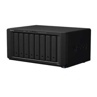 Servidor NAS de escritorio con 8 bahías / Expansible a 18 bahías / Hasta 252 TB / 4GB de RAM - SYNOLOGY