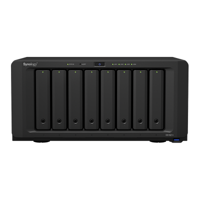 Servidor NAS de 8 Bahías (Expandible a 18 Bahías) / Hasta 324 TB / 4 GB RAM / Servicio Nube Gratis (P2P) / Administración ...