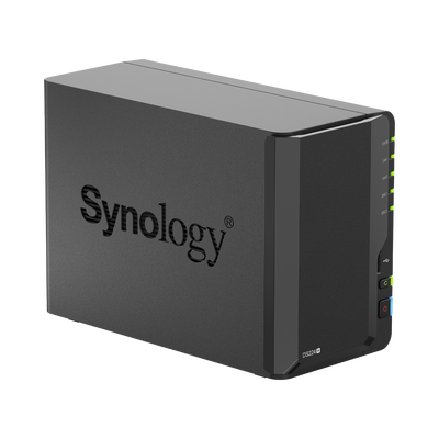 Servidor NAS de 2 Bahías / Servicio Nube Gratis (P2P) / Administración Remota y Respaldo Programado - SYNOLOGY
