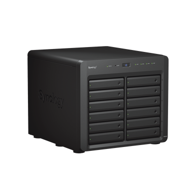 NAS Synology DiskStation DS2422+ | 12 Bahías | Expandible a 24 Bahías | Procesador AMD Ryzen Quad-Core | Hasta 32 GB DDR4 ...