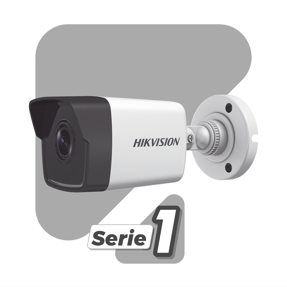 HIKVISION DS-2CD1023G0-IUF(C) - Bala IP 2 Megapixel / Lente 2.8 mm / Micrófono Integrado / 30 mts IR EXIR / Exterior IP66 / H.265 / | SIERRA STORE