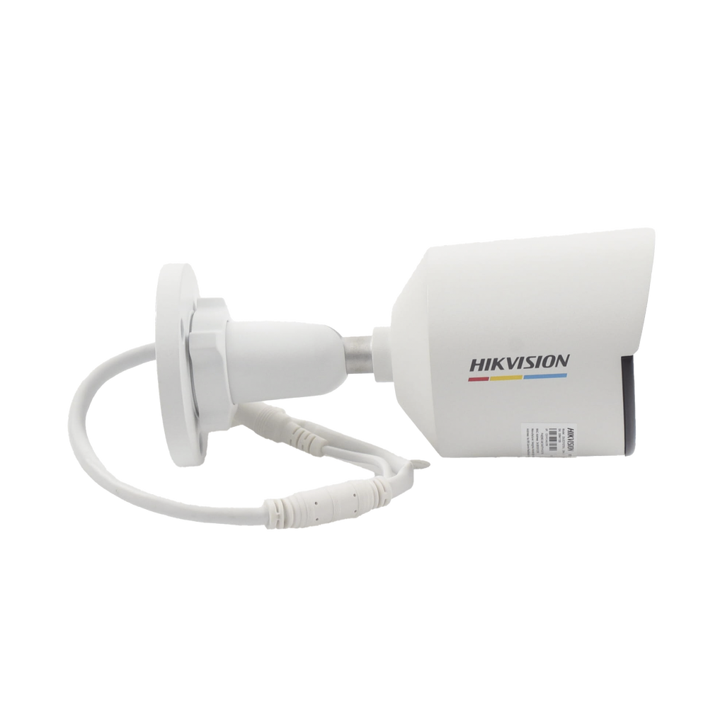 HIKVISION DS-2CD1027G0-L(C) - Bala IP 2 Megapixel / Imagen a Color 24/7 / PoE / Lente 2.8 mm / Luz Blanca 30 mts / Exterior IP67 / | SIERRA STORE