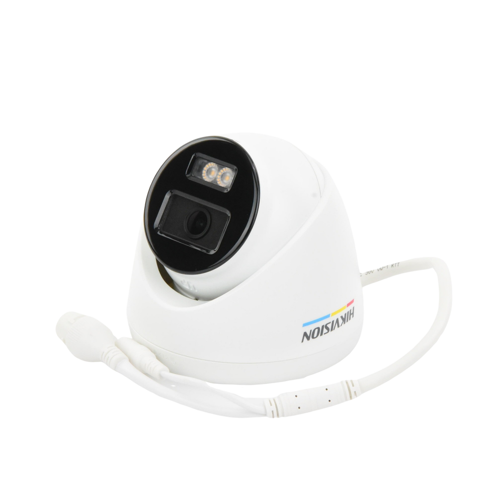 HIKVISION DS-2CD1347G0-L(C) - Turret IP 4 Megapixel / Imagen a Color 24/7 / PoE / Lente 2.8 mm / Luz Blanca 30 mts / Exterior IP67 / | SIERRA STORE