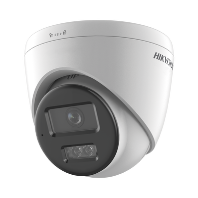 [Dual Light] Turret IP 8 Megapixel (4K) / Lente 2.8 mm / 30 mts IR + 30 mts Luz Blanca / Micrófono Integrado / ACUSENSE Li...