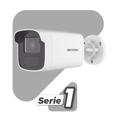 [Dual Light] Bala IP 8 Megapixel  (4K) / Lente 4 mm / 50 mts IR + 50 mts Luz Blanca / Micrófono Integrado / ACUSENSE Lite ...