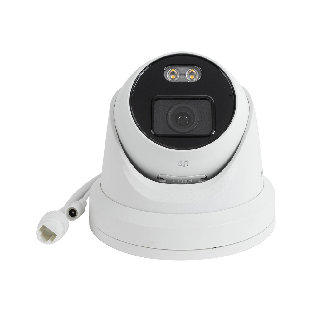 HIKVISION DS-2CD2347G2-LU - Cámara Turret IP / 4 Megapixel / Color 24/7 / Luz Blanca 30 m (98.4 ft) / WDR 130 dB / IP67 / Audio | SIERRA STORE