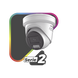 HIKVISION DS-2CD2387G2H-LISU/SL - Cámara Turret IP / 8 Megapixel / Dual Light 40 m (131.2 ft) / ColorVu F1.0 / WDR 130 dB / Audio | SIERRA STORE