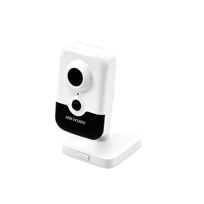 Cubo IP 4 Megapixel / Serie PRO / Lente 2.8 mm / 10 mts IR EXIR / PoE / Sensor PIR / H.265+ / Interior / Audio de Dos Vías...