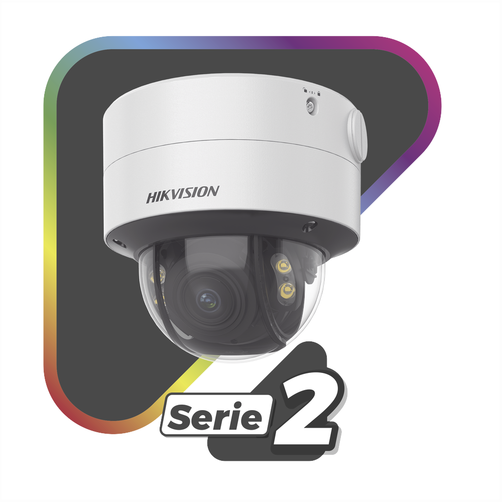 HIKVISION DS-2CD2747G2-LZS(C) - Domo IP / 4 MP / Color 24/7 / Lente Varifocal 3.6-9 mm / Luz Blanca 40 m (131 pies) / WDR 130 dB / | SIERRA STORE