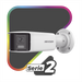 [FlexVu] [PROTECCIÓN ACTIVA] Bala IP Panorámica 4 Megapixel / 2 Lentes 2.8 mm (180°) / Imagen a Color 24/7 (ColorVu) / PoE...