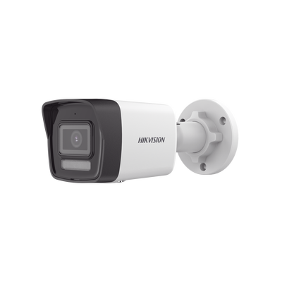[Dual Light] Bala IP 4 Megapixel / Lente 2.8 mm / 30 mts IR + 20 mts Luz Blanca / Micrófono Integrado  / Exterior IP67 / H.265 / PoE /