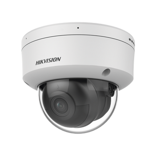 Domo IP 6 Megapixel / Lente 2.8 mm / 40 mts IR / Exterior IP67 / IK10 / Microfono Integrado / DARKFIGHTER / Audio y Alarma...