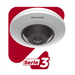 Mini Fisheye IP 5 Megapixel / Panorámica 180° - 360° / 8 mts IR / Interior / PoE / HEOP / ACUSENSE / Detección Facial / Mi...