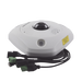 HIKVISION DS-2CD63C5G0E-IVS(B) - Fisheye IP 12 Megapixel / 180° - 360° / DEWARPING / Exterior IP67 / IK10 / 15 mts IR / Entrada y | SIERRA STORE