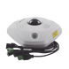 HIKVISION DS-2CD63C5G0E-IVS(B) - Fisheye IP 12 Megapixel / 180° - 360° / DEWARPING / Exterior IP67 / IK10 / 15 mts IR / Entrada y | SIERRA STORE