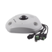 HIKVISION DS-2CD63C5G0E-IVS(B) - Fisheye IP 12 Megapixel / 180° - 360° / DEWARPING / Exterior IP67 / IK10 / 15 mts IR / Entrada y | SIERRA STORE