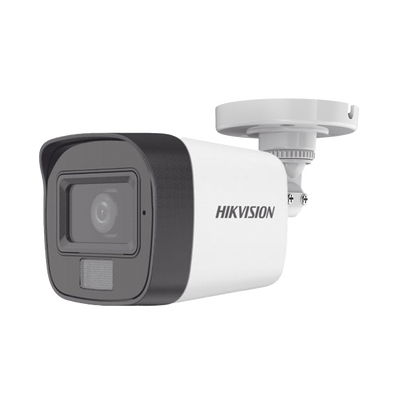 [Dual Light + ColorVu] Bala TURBOHD 2 Megapixel (1080p) / Lente 2.8 mm / 30 mts IR EXIR + 20 mts Luz Blanca / Micrófono In...