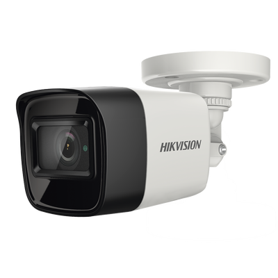 Bala TURBOHD 4K (8 Megapixel) / Gran Angular 102° / Lente 2.8 mm / Exterior IP67 / IR EXIR 30 mts / dWDR / Metal - HIKVISION
