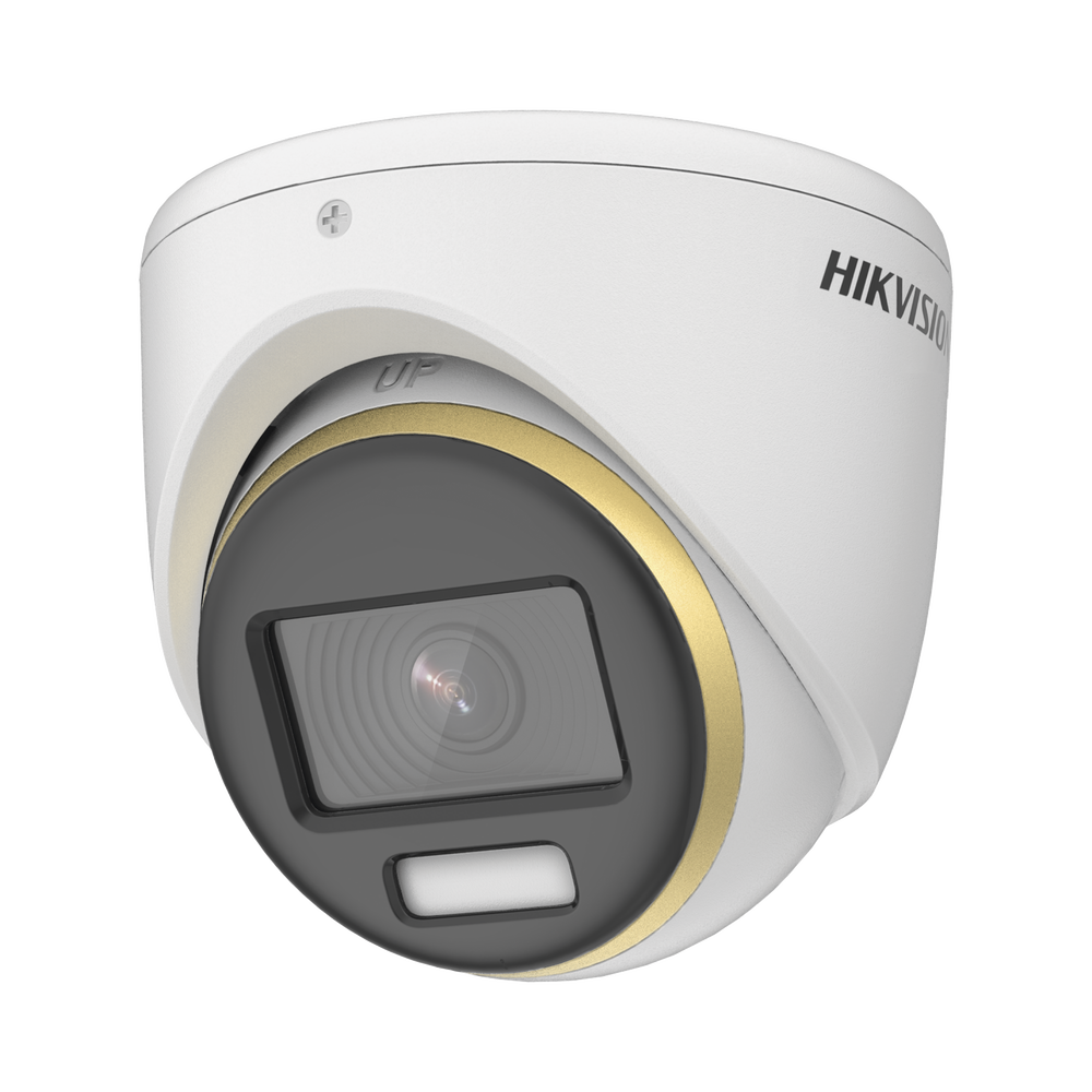 HIKVISION DS-2CE70DF3T-MFS - Turret TURBOHD 2 Megapixel (1080p) / Imagen a color 24/7 / Lente 2.8 mm / Luz Blanca 20 mts / Exterior | SIERRA STORE