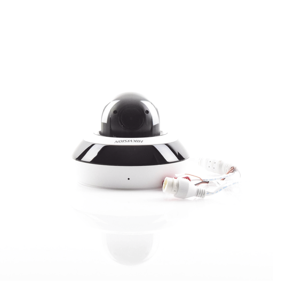 HIKVISION DS-2DE2A404IW-DE3(C0)(S6)(C) - Mini Domo PTZ IP 4 Megapixel / 4X Zoom / H.265+ / 20 mts IR EXIR / WDR / PoE / IK10 /Exterior | SIERRA STORE
