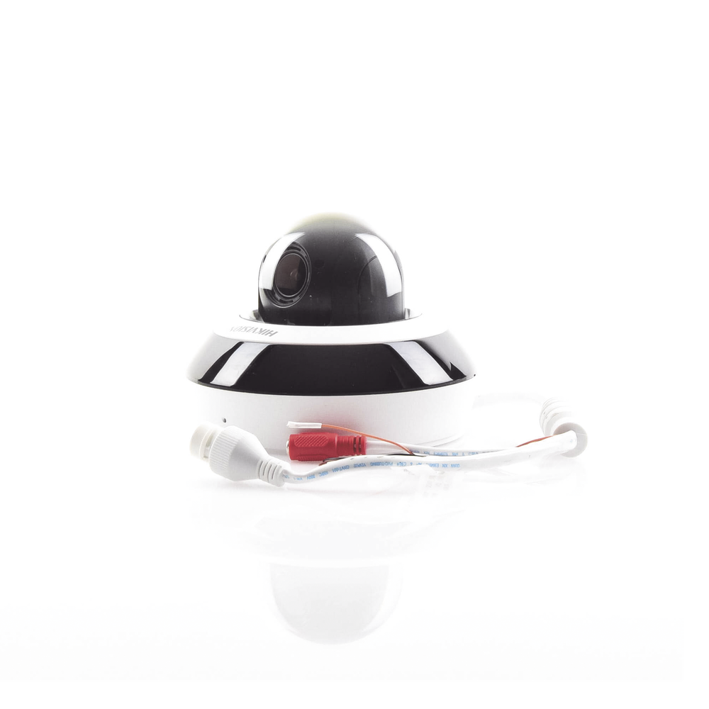 HIKVISION DS-2DE2A404IW-DE3(C0)(S6)(C) - Mini Domo PTZ IP 4 Megapixel / 4X Zoom / H.265+ / 20 mts IR EXIR / WDR / PoE / IK10 /Exterior | SIERRA STORE