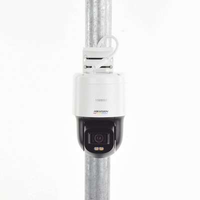 Domo PT IP 4 Megapixel / Lente 4 mm  / Luz Blanca 30 mts / dWDR  / PoE / IP66 / Micrófono y Bocina Interconstruido / Micro...