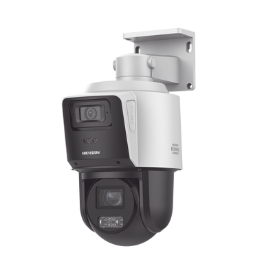 [TandemVu] PTZ IP 4 Megapixel con Cámara Panorámica 4 Megapixel / 4X Zoom / Dual Light (40 mts IR + 30 mts Luz Blanca) / A...