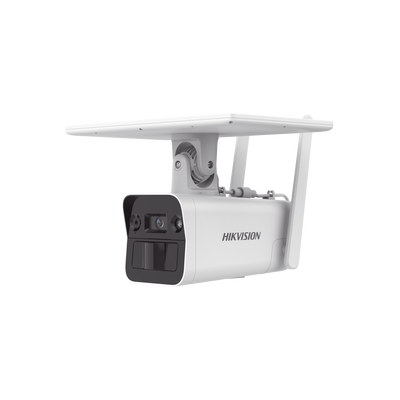 Kit Solar IP All in One / Doble Detección (Radar + PIR) / Bala IP 4 Megapixel / Lente 4 mm / Panel Solar / Batería de Resp...