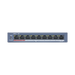 HIKVISION DS-3E0109P-E/M(B) - Switch PoE+ / No Administrable / 8 Puertos 10/100 Mbps PoE+ / 1 Puerto 100 Mbps Uplink / PoE hasta 250 | SIERRA STORE