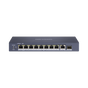 Switch PoE+ / No Administrable / 7 Puertos 1000 Mbps 802.3 af/at (30 W) / 2 P...