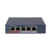 Switch PoE+ / Monitoreable / 4 Puertos 10/100 Mbps PoE+ / 1 Puerto 10/100 Mbps Uplink / Configuración Nube Hik-PartnerPro / M