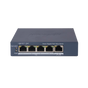 Switch Gigabit PoE+ / Monitoreable / 4 Puertos 1000 Mbps PoE+ / 1 Puerto 1000...