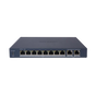Switch Gigabit PoE+ / Administrable / 8 Puertos 1000 Mbps PoE+ / 2 Puertos 10...