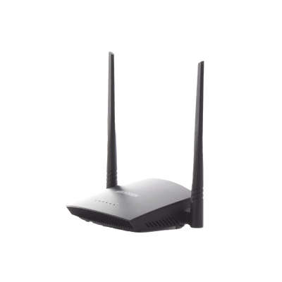 Router Inalámbrico WISP en Banda 2.4 GHz / Hasta 300 Mbps / 4 Puertos 10/100 Mbps /  2 Antenas Omnidireccional de 5 dBi / ...