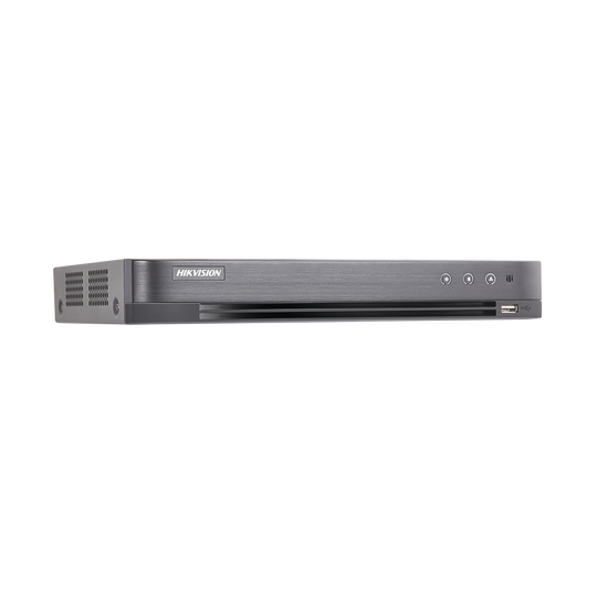 HIKVISION DS-7208HQHI-K1 - DVR 4 Megapixel / 8 Canales TURBOHD + 4 Canales IP / 1 Bahía de Disco Duro / 1 Canal de Audio / | SIERRA STORE