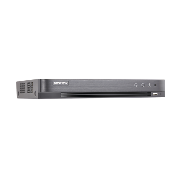 HIKVISION DS-7208HQHI-K1 - DVR 4 Megapixel / 8 Canales TURBOHD + 4 Canales IP / 1 Bahía de Disco Duro / 1 Canal de Audio / | SIERRA STORE