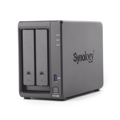 Servidor NAS de escritorio con 2 bahías / Expandible a 7 bahías / Hasta 112 TB SYNOLOGY - Vista 2